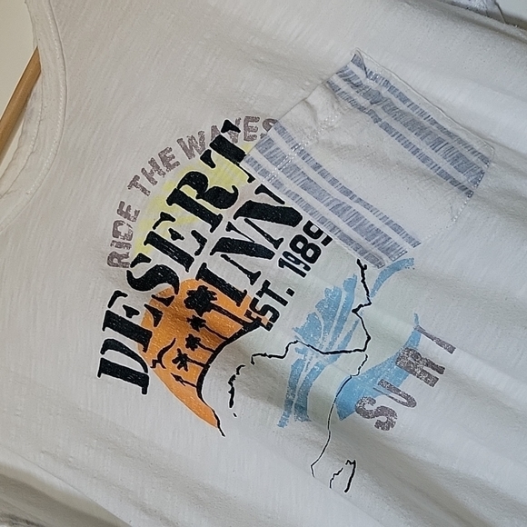 PILCRO for Anthropologie Desert Inn Graphic Tee - Picture 5 of 8